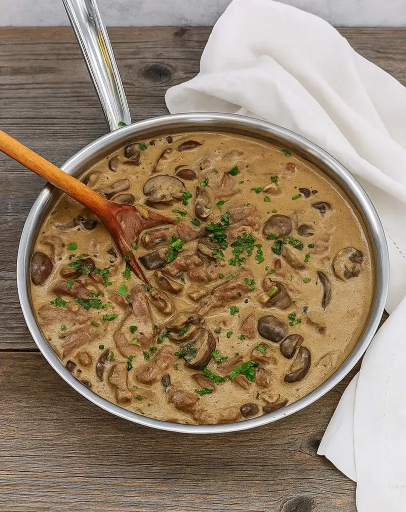 Boeuf Stroganoff facile et rapide à faire
