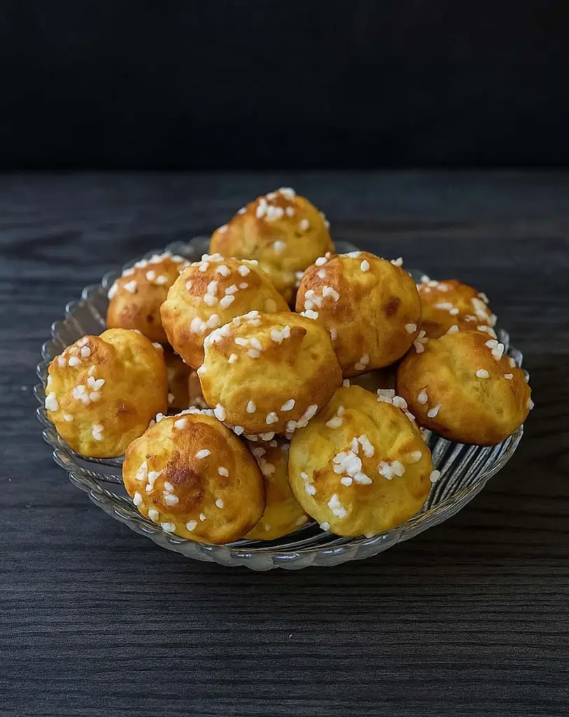Chouquettes à la crème pâtissière