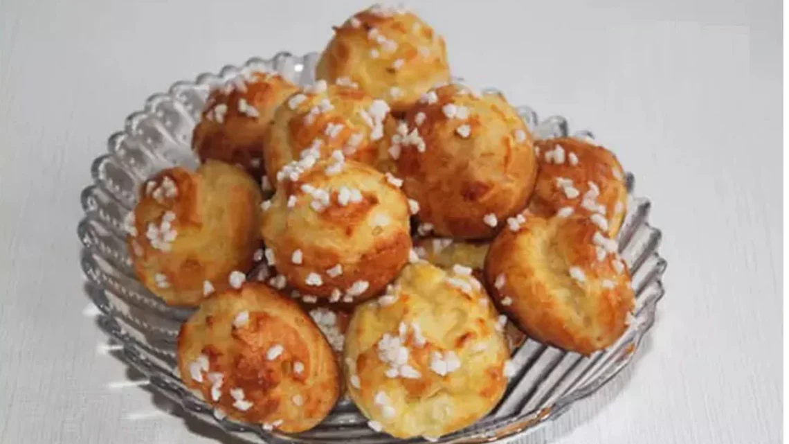 Chouquettes à la crème pâtissière