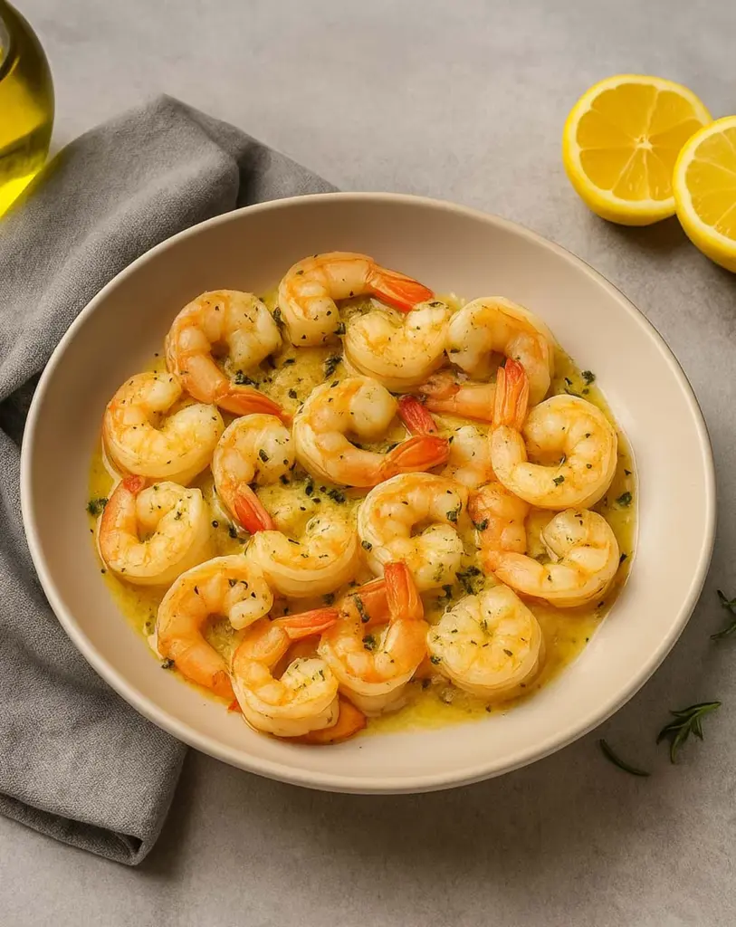 Crevettes scampi en 15 minutes