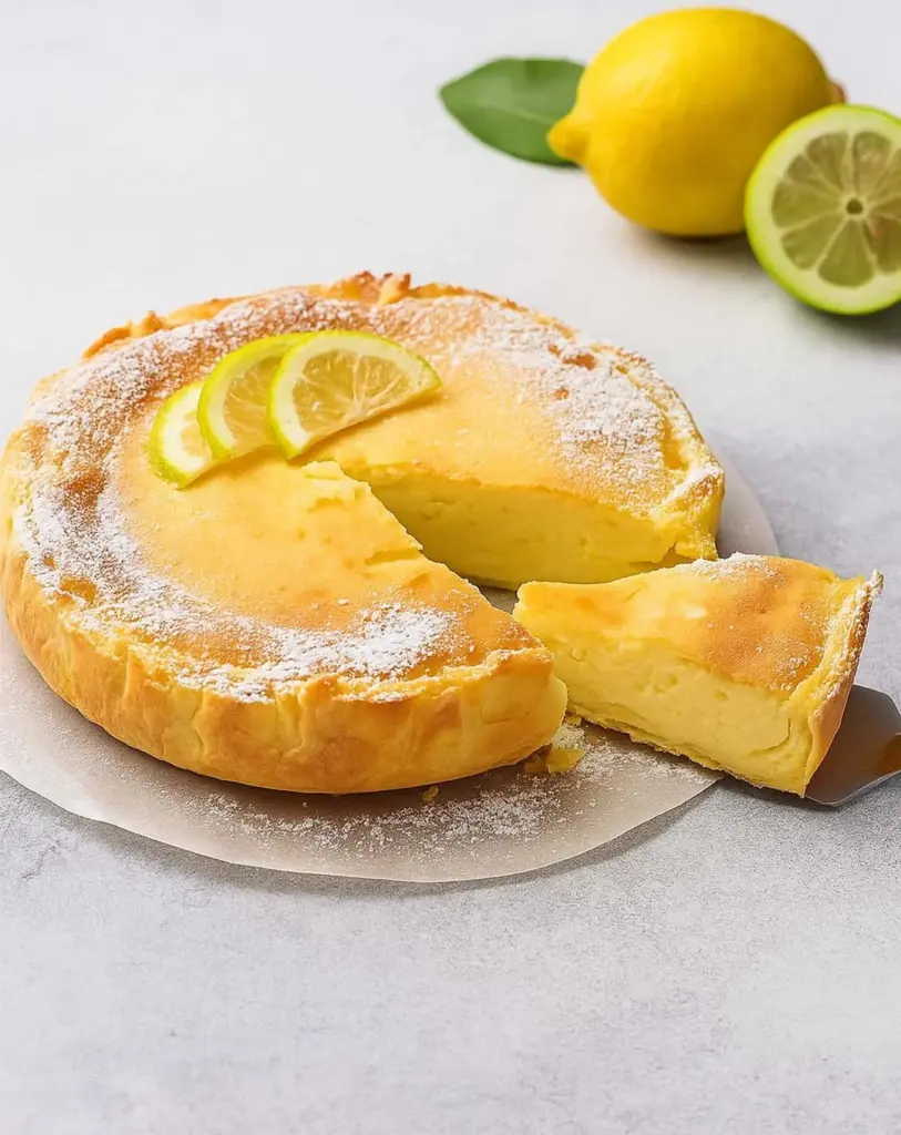 Gâteau au citron crémeux express, prêt en 5 minutes !