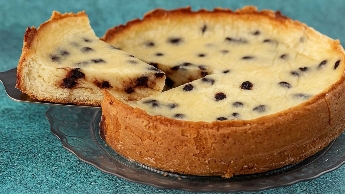 Gâteau au mascarpone et aux pépites de chocolat