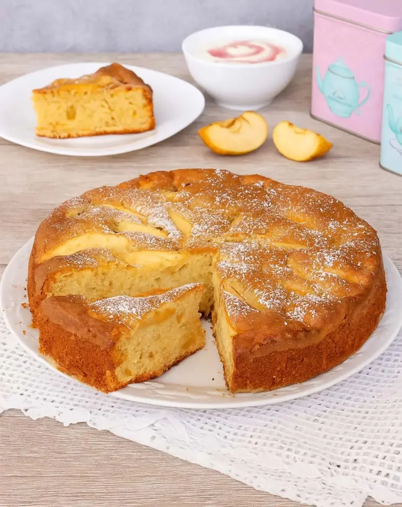 Gâteau aux pommes à l’ancienne quel régal