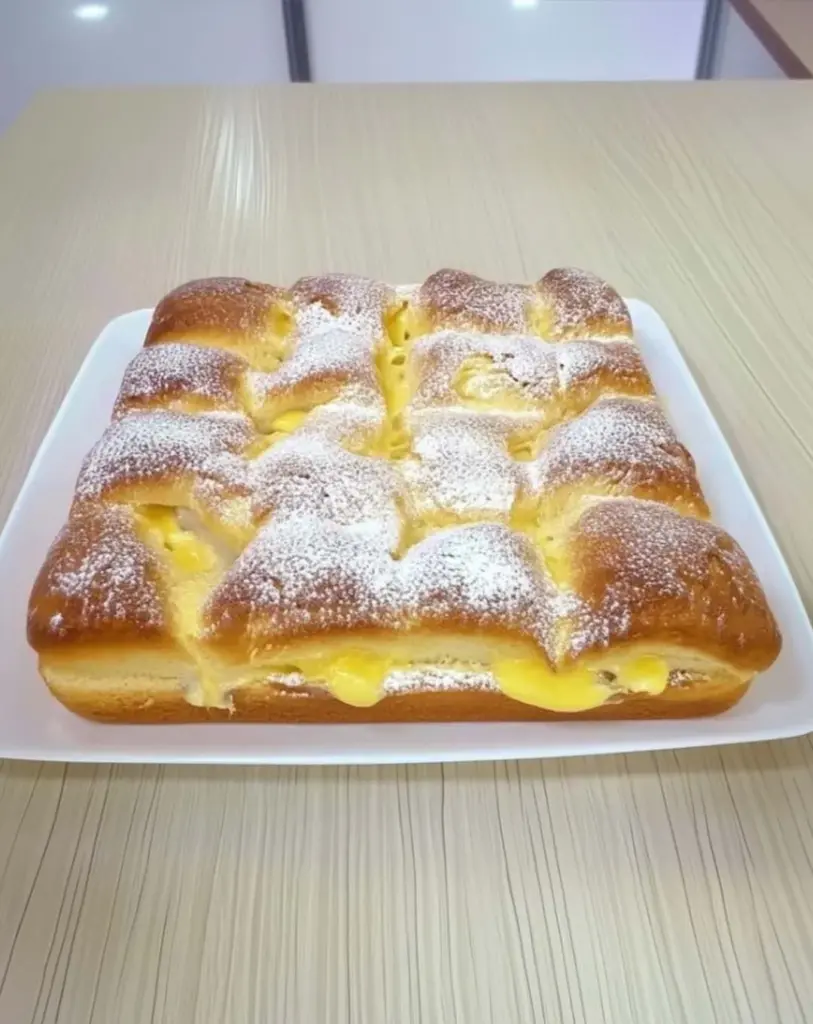 Gâteau aux pommes et à la Crème