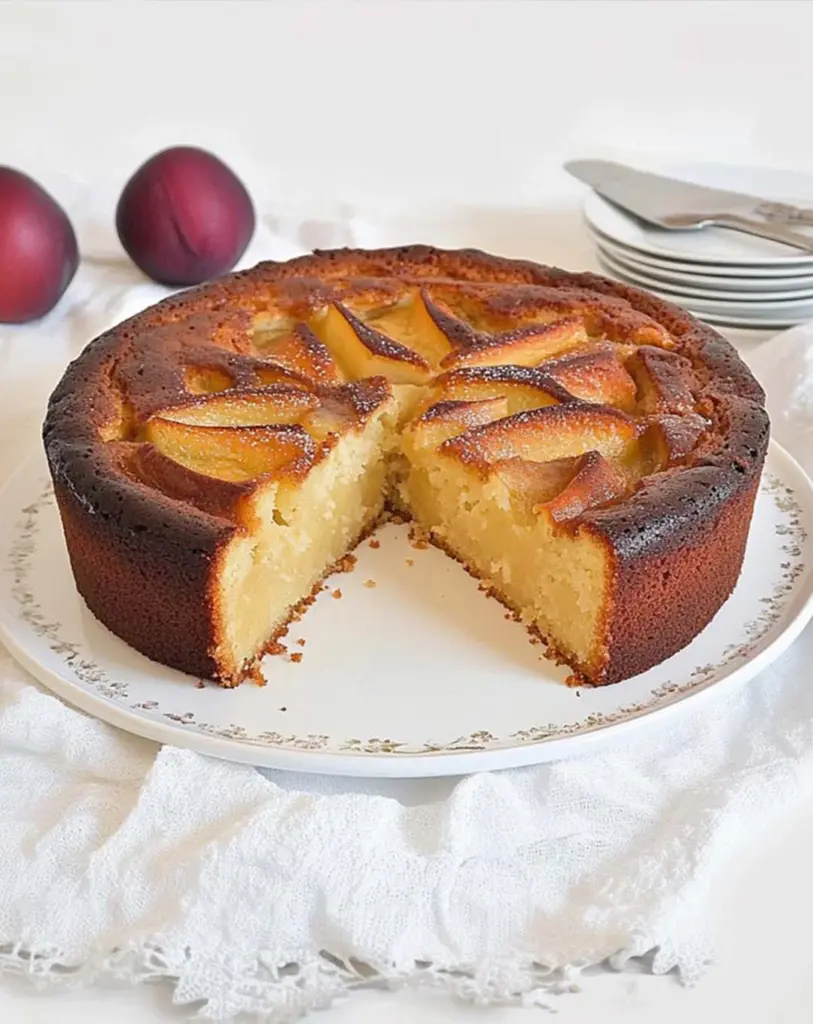Gâteau aux pommes et mascarpone