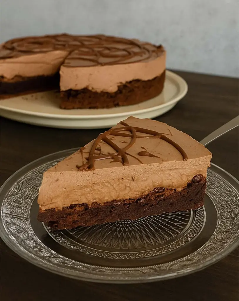 Gâteau mousse au chocolat facile