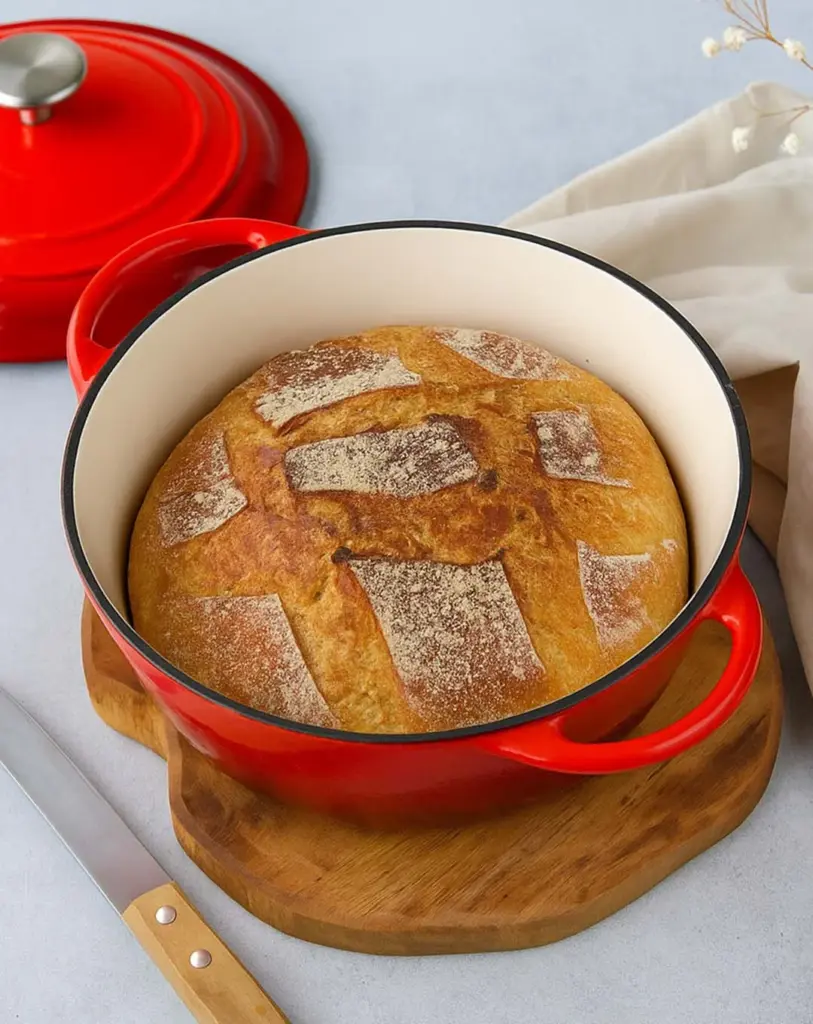 Pain en cocotte super croustillant