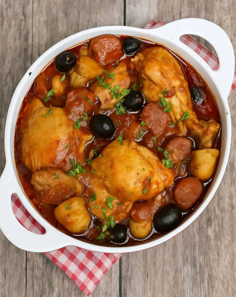 Poulet sauté au chorizo super simple