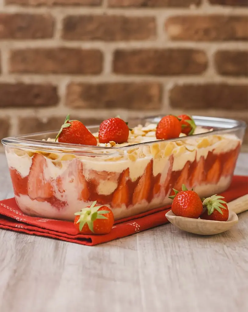 Pudding à la fraise un dessert vraiment exquis