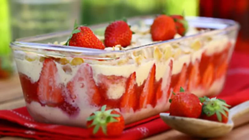 Pudding à la fraise un dessert vraiment exquis