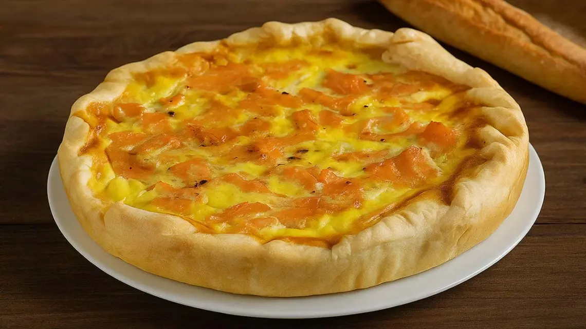 Quiche au saumon et poireaux recette facile et savoureuse pour toute la famille
