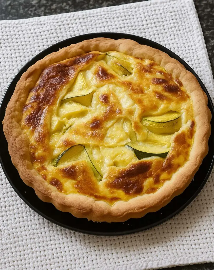 Quiche courgettes et maroilles : une alliance savoureuse et fondante