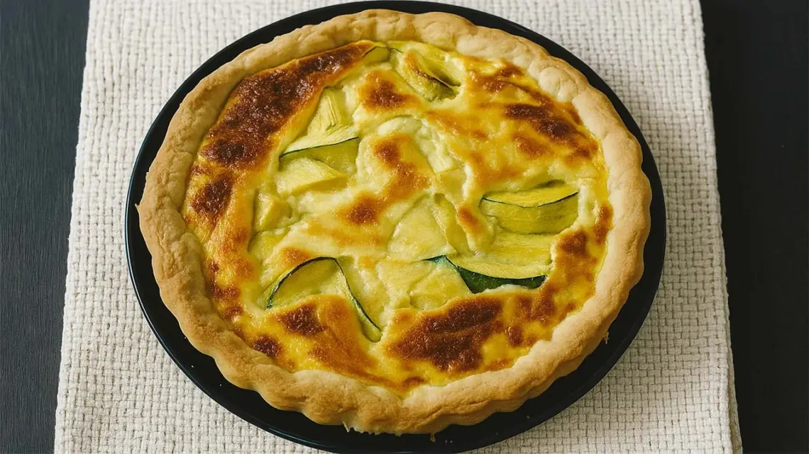 Quiche courgettes et maroilles : une alliance savoureuse et fondante