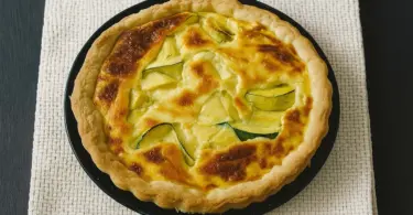 Quiche courgettes et maroilles : une alliance savoureuse et fondante