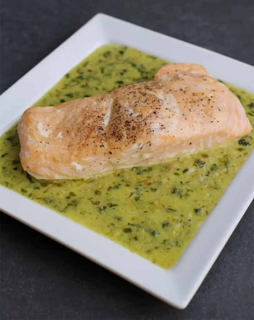 Saumon à l'oseille recette exquise