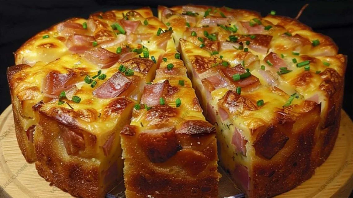 Cake au Jambon et au Gruyère Râpé