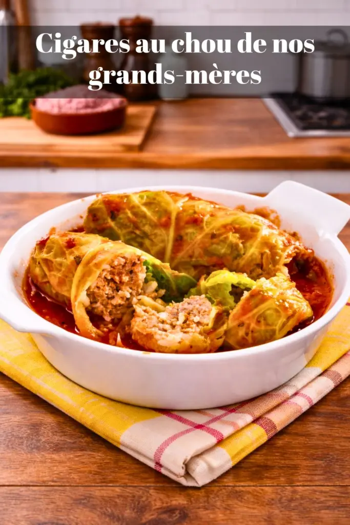 Cigares au chou de nos grands-mères sont les plus délicieux