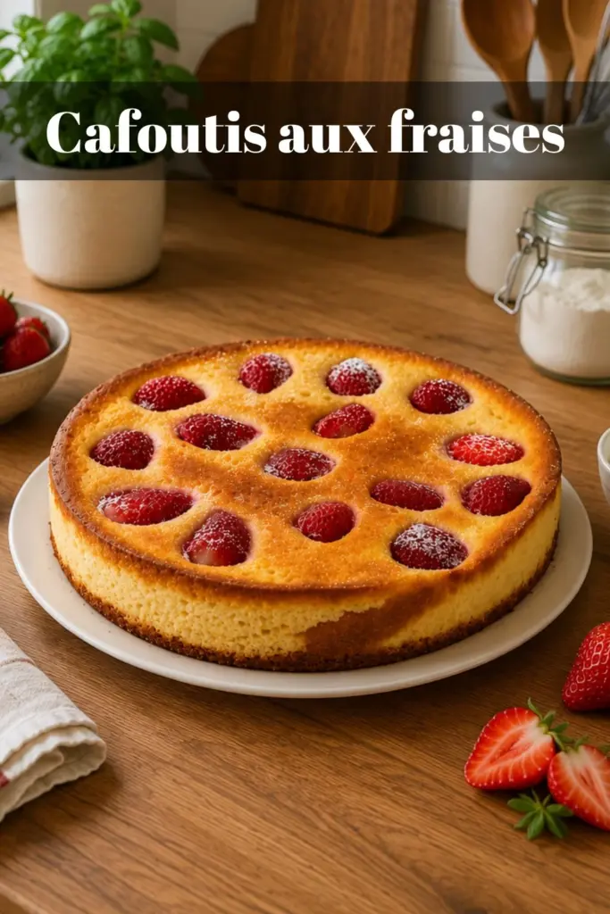 Clafoutis aux fraises : la recette du dessert crémeux et savoureux !