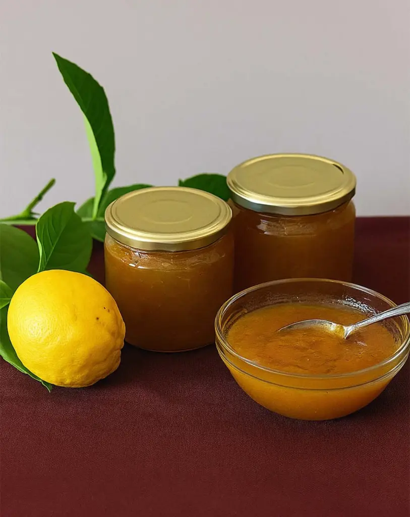Confiture de citron maison