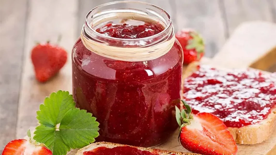 Confiture de fraises sans sucre