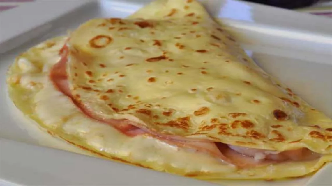 Crêpes Légères Croque-Monsieur