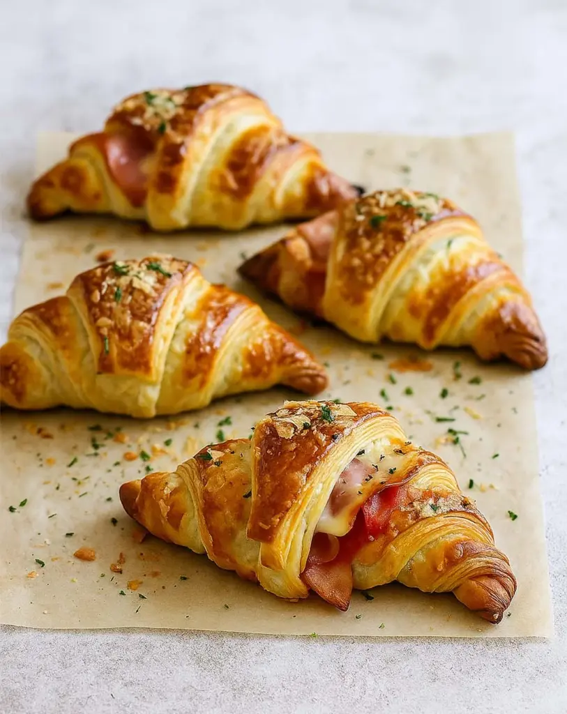 Croissants Façon Pizza : Une recette rapide et gourmande