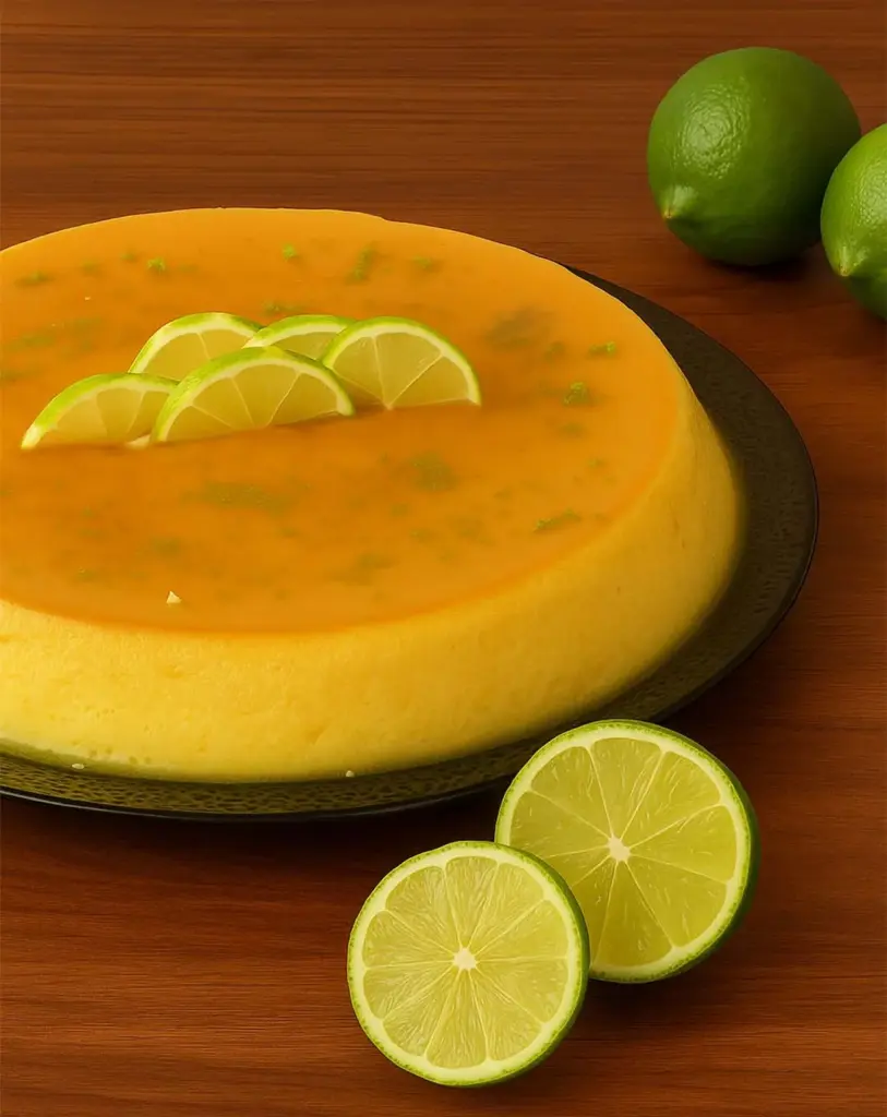 Flan au citron est un parfait équilibre entre acidité et douceur