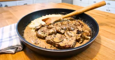 Filet Mignon Au Boursin Et Champignons