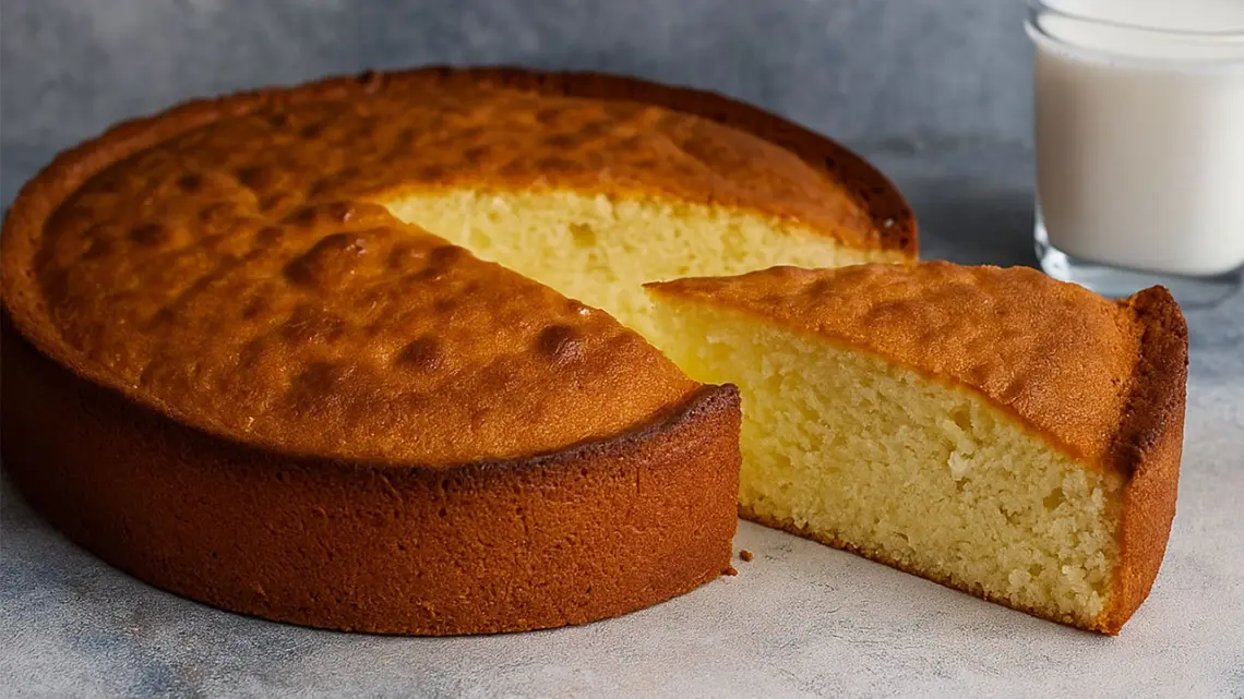 Gâteau au yaourt à l’ancienne, sans sucre et tellement délicieux