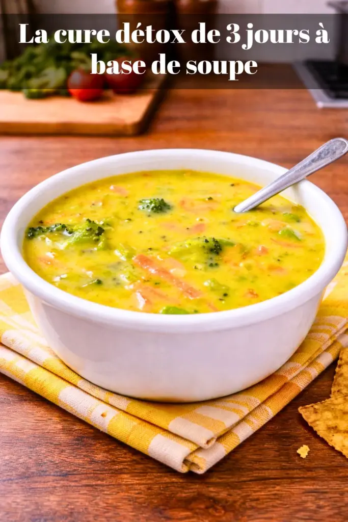 La cure détox de 3 jours à base de soupe