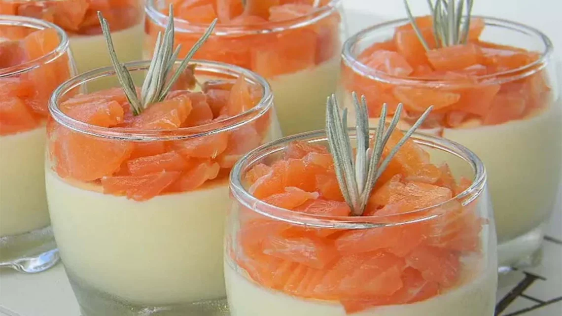 Mousse d’asperge au saumon fumé délicieuse