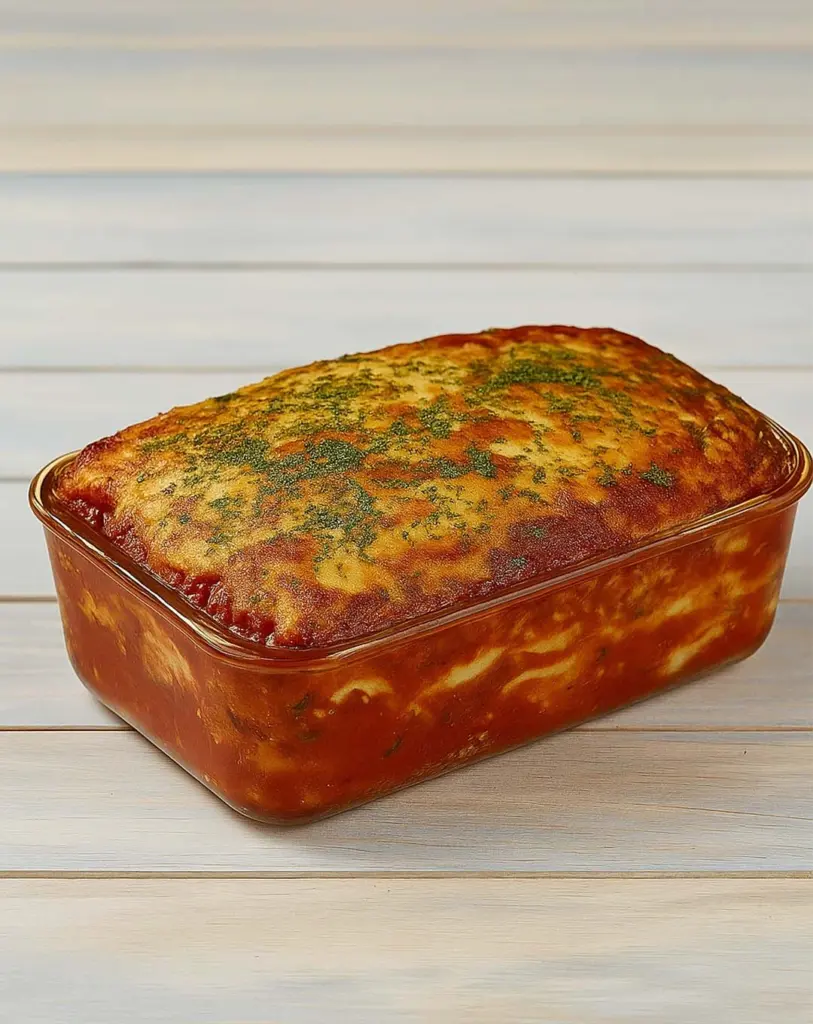 Pain de Viande Italien Parmesan et Gratiné