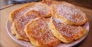 Pancakes aux pommes en 1 minute