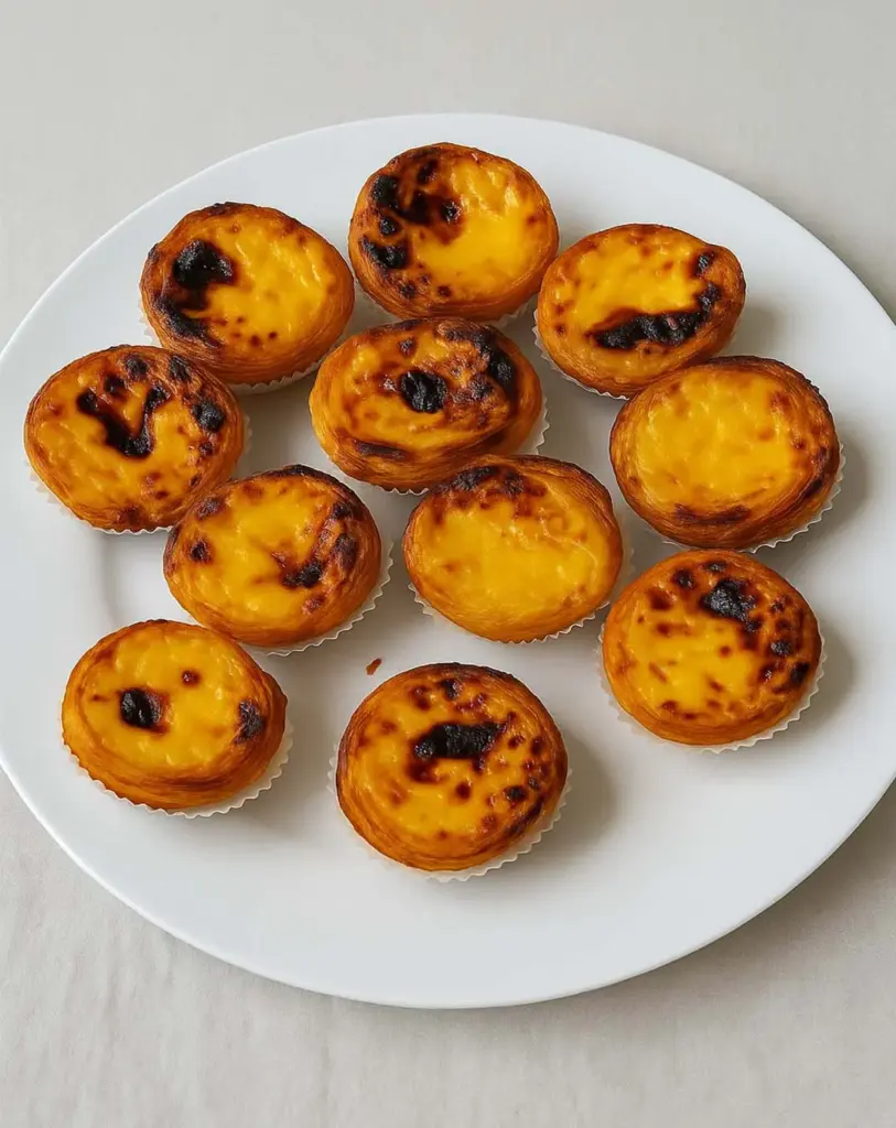 Pastéis de nata ( tarte portugaise )