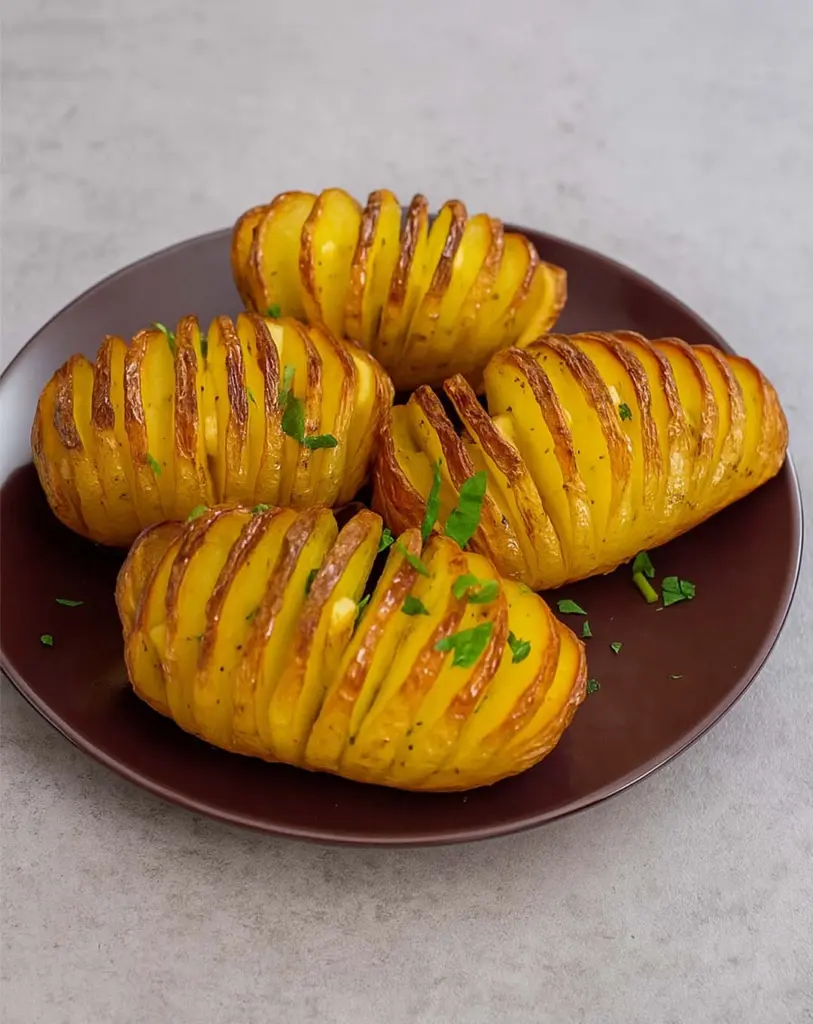 Pommes de terre à l’ail et au beurre au four