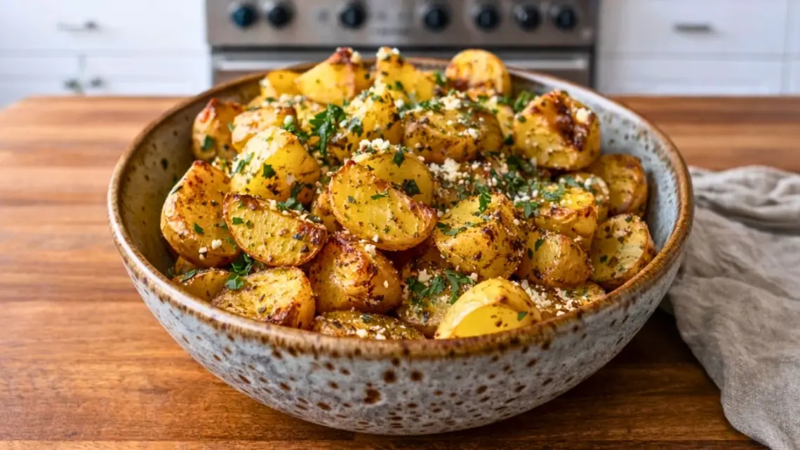 Pommes de terre à l'ail et au beurre une recette savoureuse au four