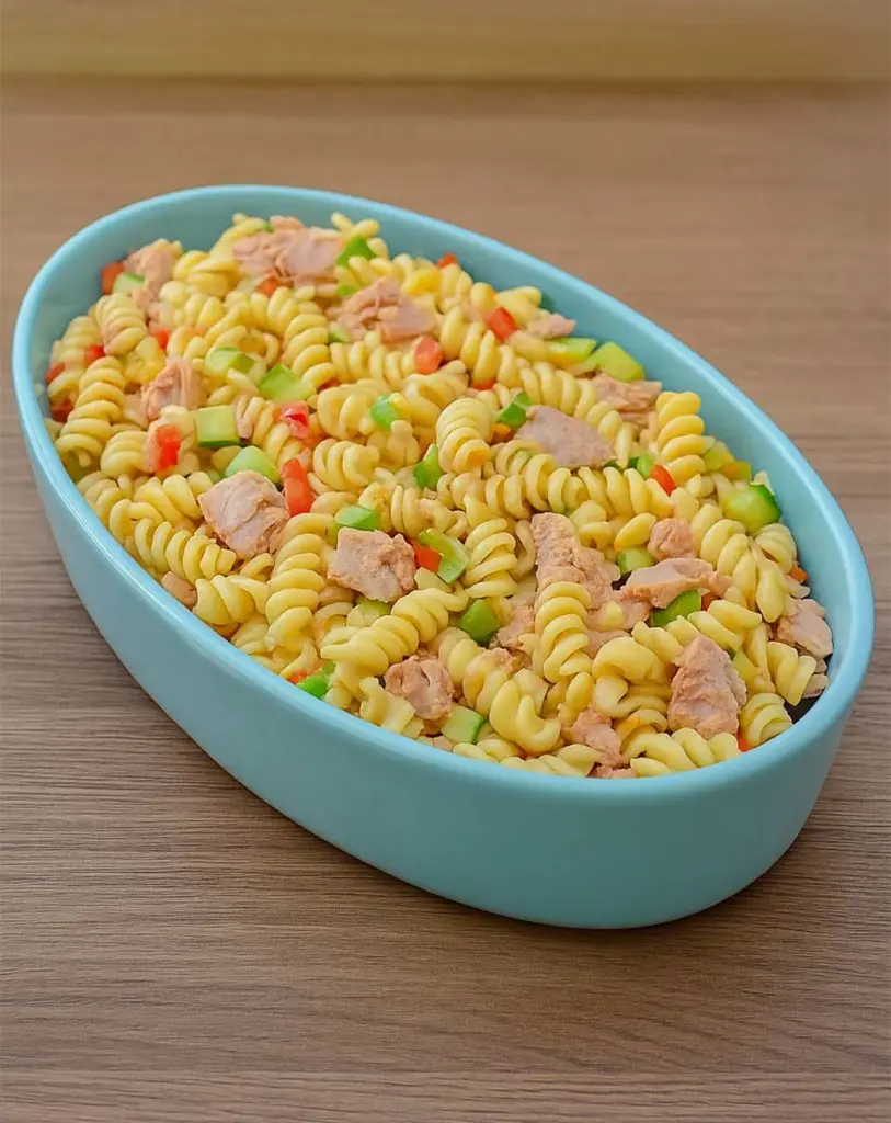 Salade de pâtes froide au thon