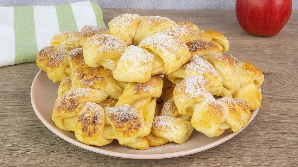 Tartelettes feuilletées aux pommes