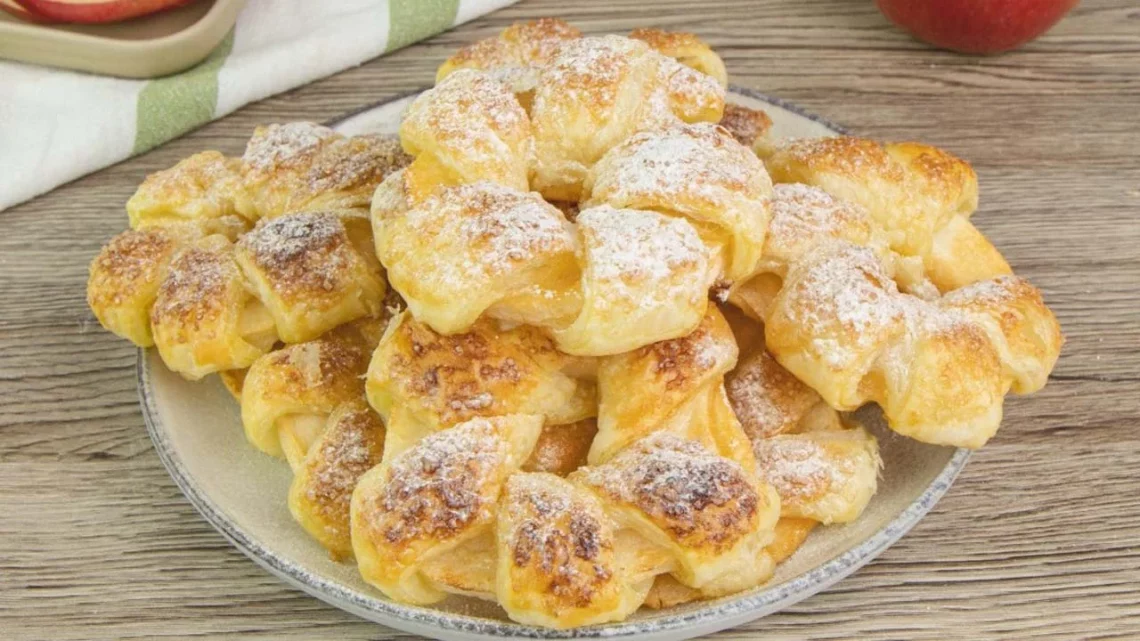 Tartelettes feuilletées aux pommes