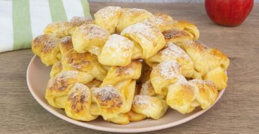 Tartelettes feuilletées aux pommes