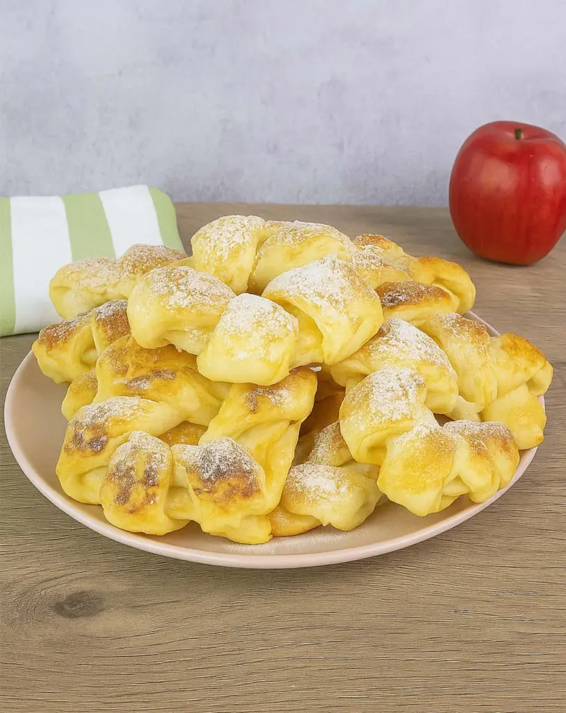 Tartelettes feuilletées aux pommes