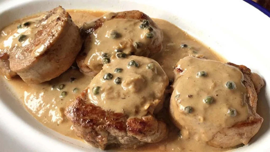 Filet de porc sauce au poivre