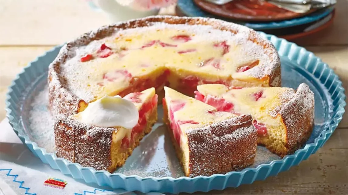 Gâteau au yaourt aux fraises