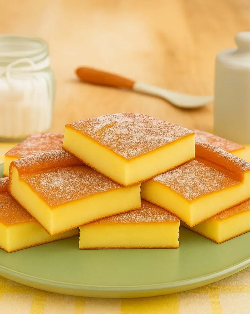 Gâteau magique au yaourt sans farine ni beurre