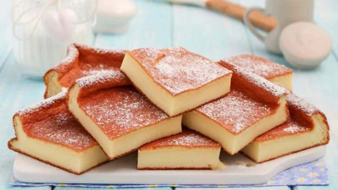 Gâteau magique au yaourt sans farine ni beurre