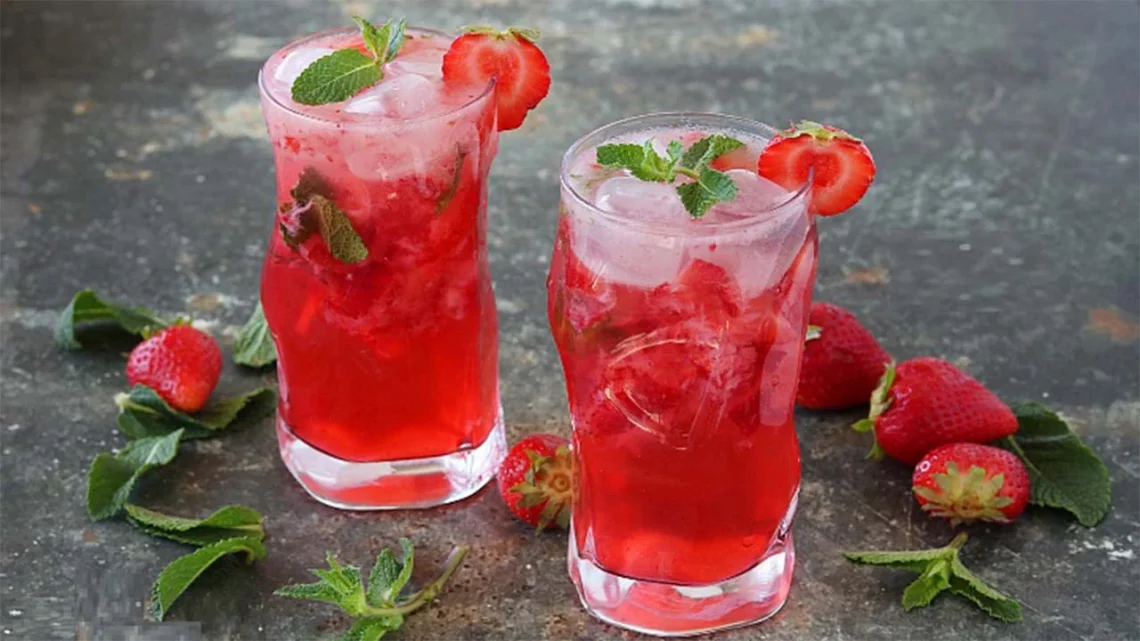 Mojito à la fraise recette rafraîchissante