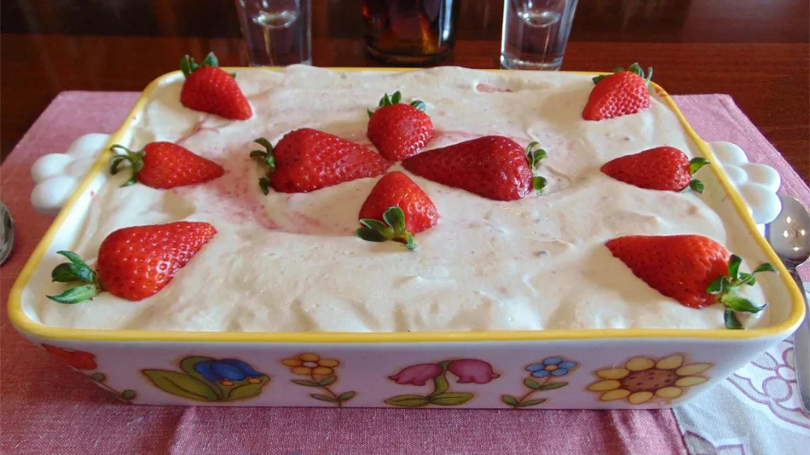 Tiramisu aux Fraises et Mascarpone