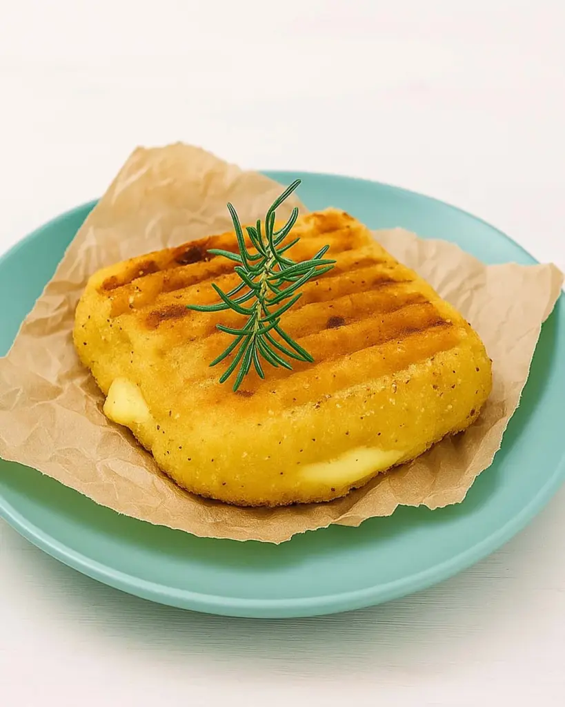 Toast de pommes de terre SANS FARINE, avec jambon et fromage
