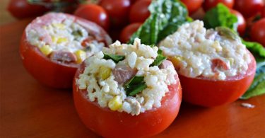 Tomates farcis au riz