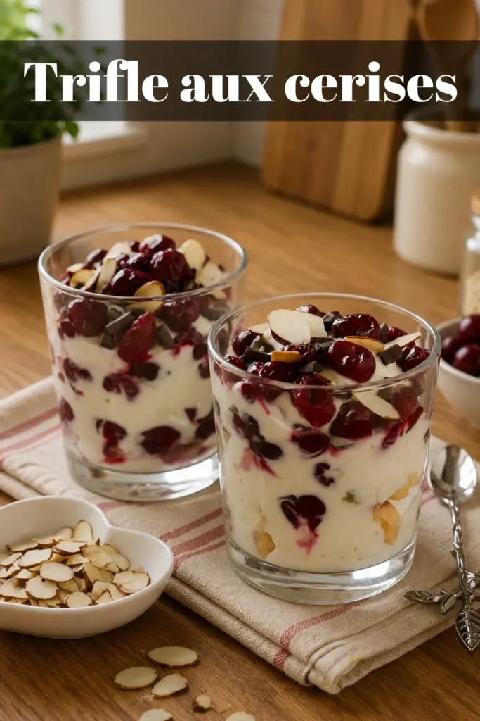 Trifle aux cerises